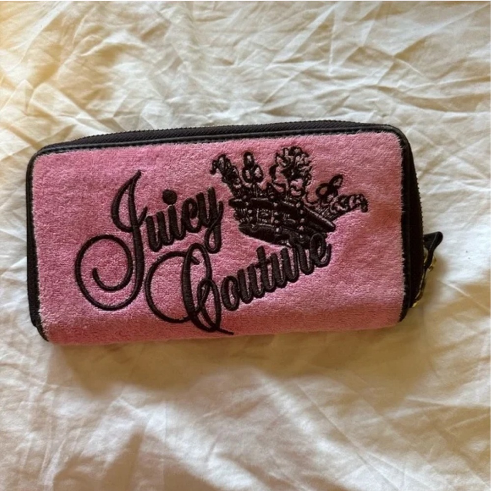 ISO Juicy couture pink and brown wallet